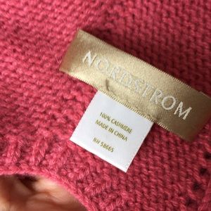 Nordstrom Accessories - Cashmere scarf zig zag knit multi color Nordstrom Accessories - Cashmere scarf zig zag knit multi color